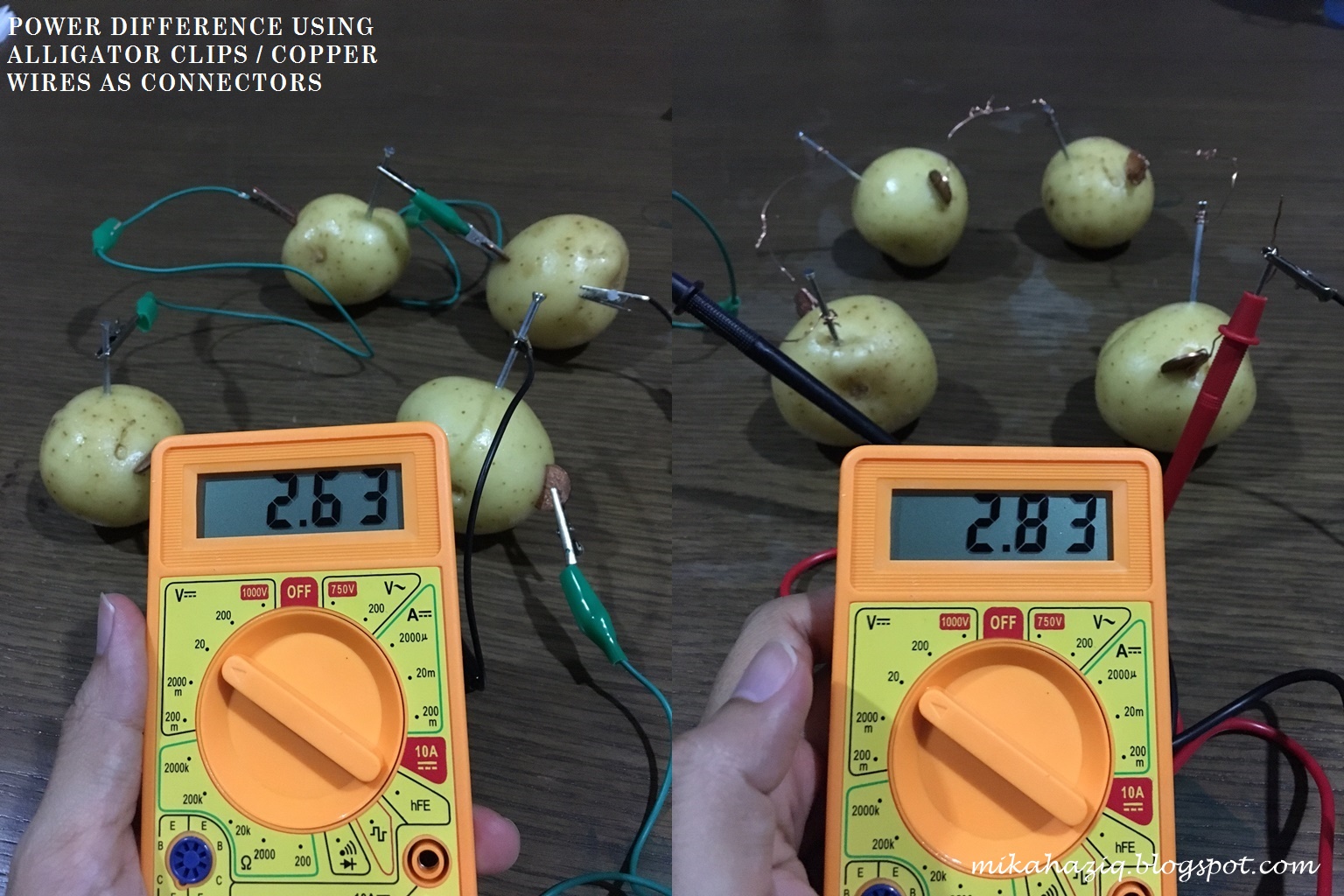 mikahaziq Potato Battery Experiment Why is mine not working???