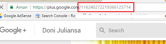 cara mengetahui ID Google plus dengan mudah