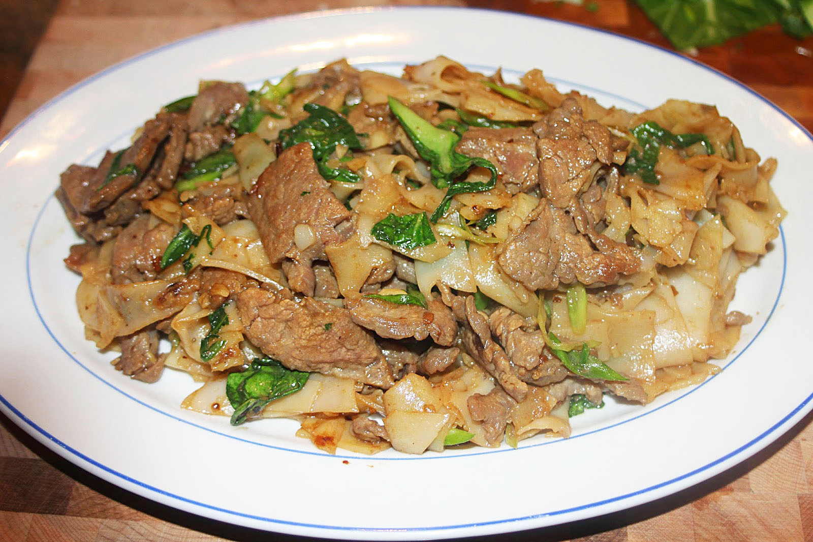 The Grub Files Cooking with Camissonia Rice Noodles with Beef and