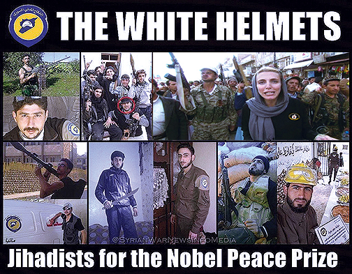 Image result for white helmets fake