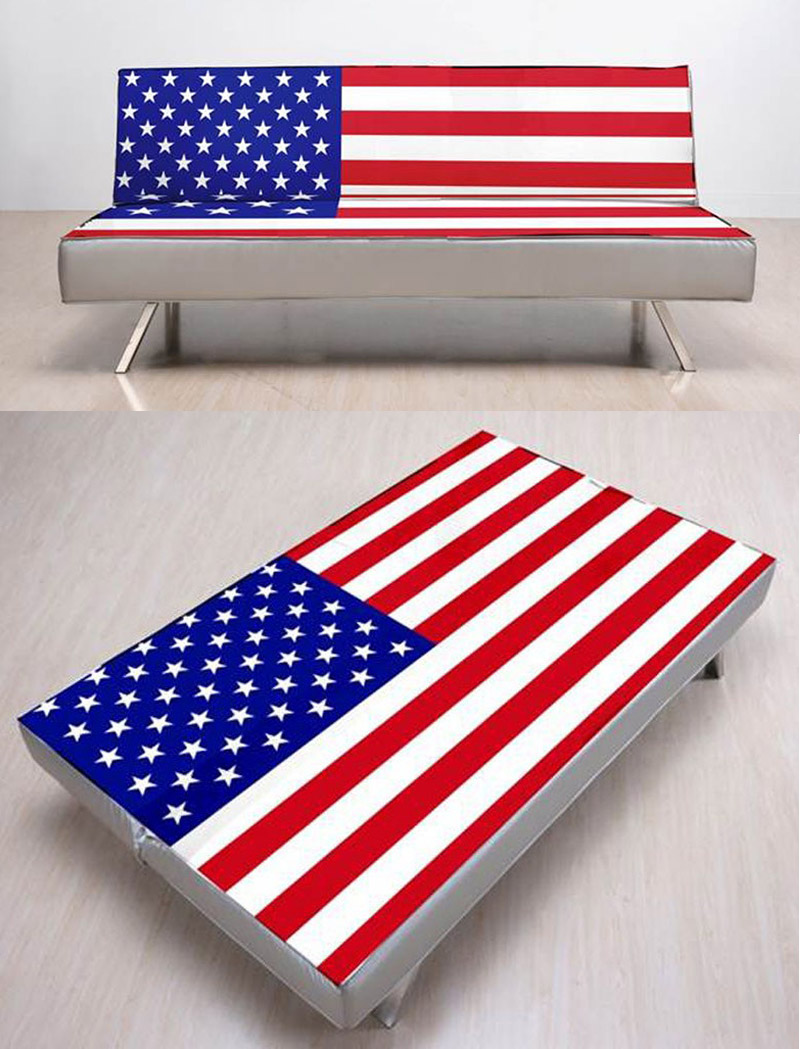patriotic furniture futon