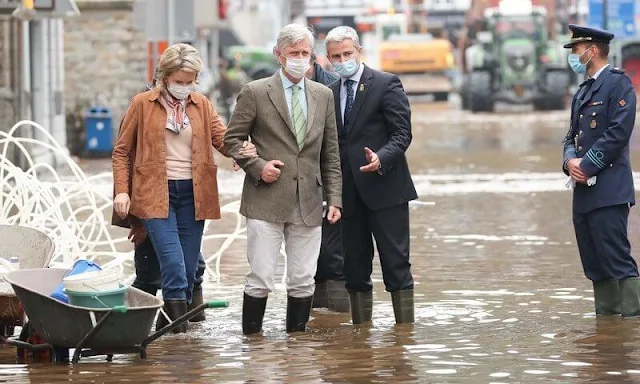 Bad weather has been affecting the Germany-Belgium-Netherlands region for about two days