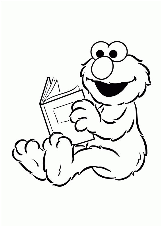 images of elmo coloring pages - photo #15