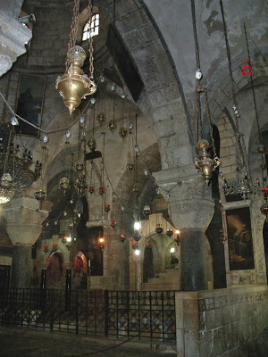 Capilla de Santa Elena en la Iglesia del Santo Sepulcro en Jerusalén