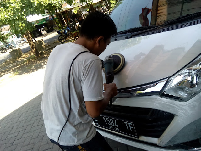 SALON MOBIL SURABAYA "BEST ONE" BIKIN KINCLONG : Anti Karat Mobil "BEST