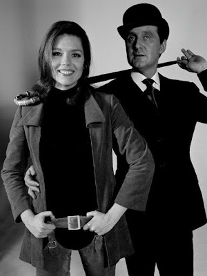 Diana Rigg and Patrick Macnee in 'The Avengers'