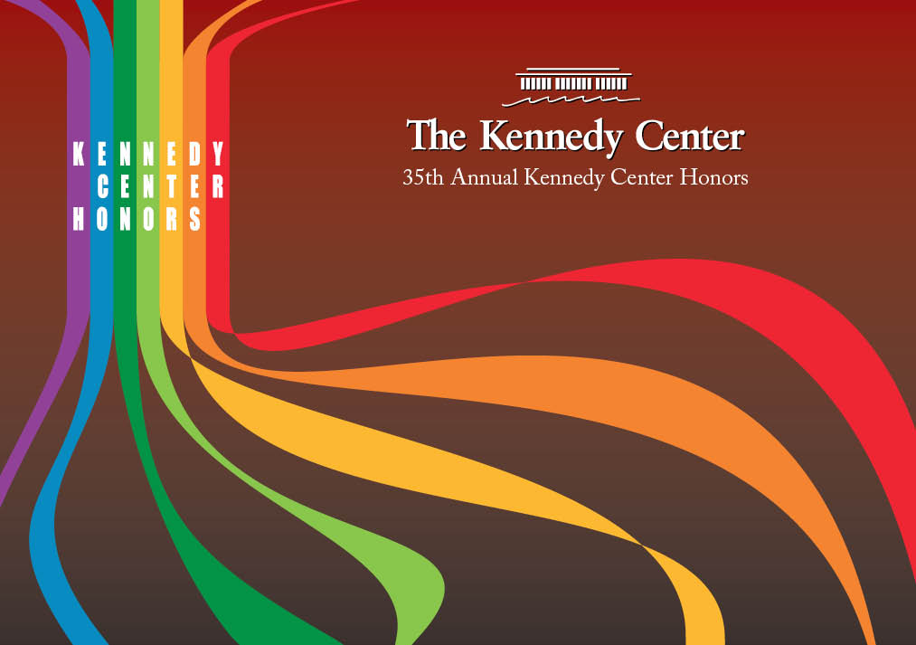 Ilana's Graphic Design Portfolio Kennedy Center Honors invite