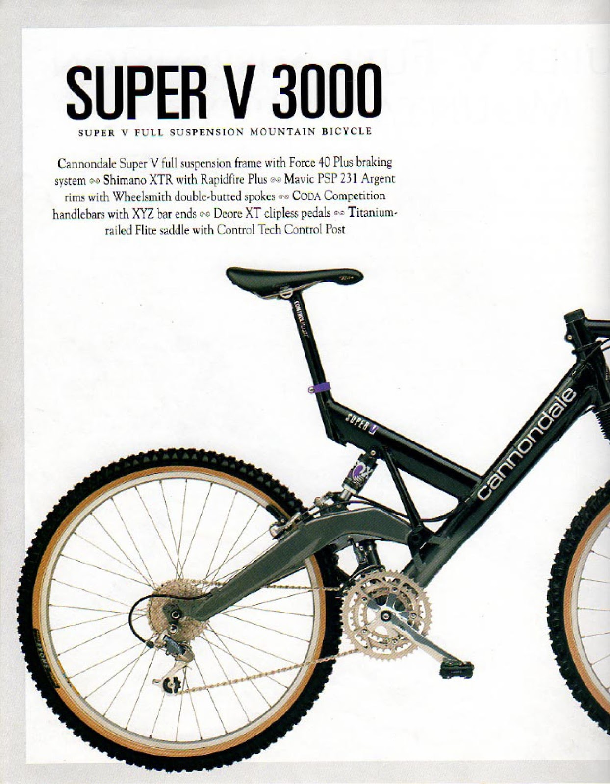 CATALOGUES CANNONDALE CANNONDALE 1993