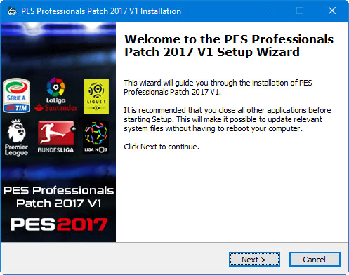 باتش PES Professionals Patch 2017 V1 Install-1-pesprofessionals-patchV1