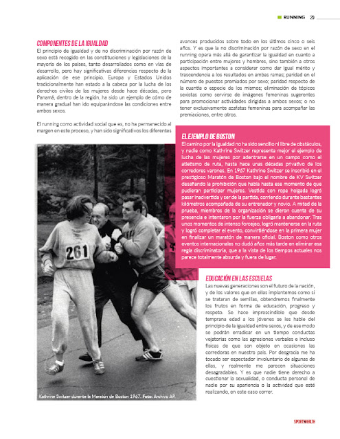 mujeres en el running