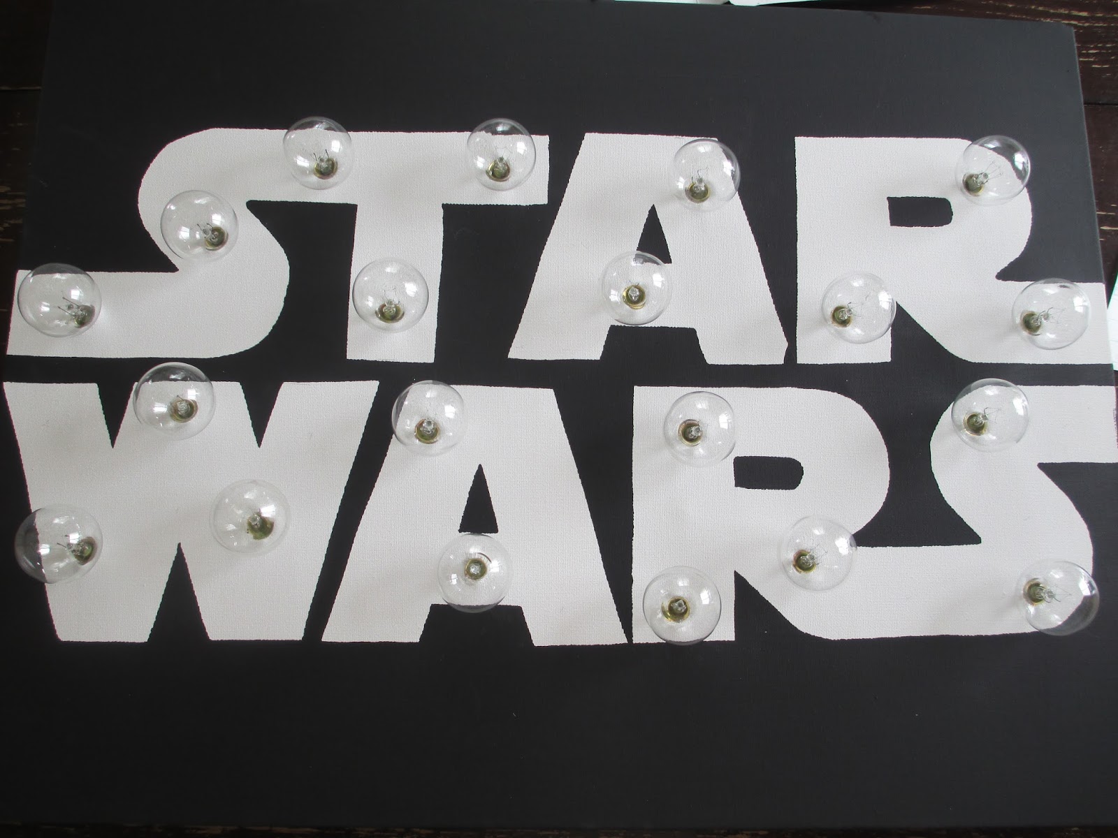 Diy Star Wars Marquee Sign Little Red Hen