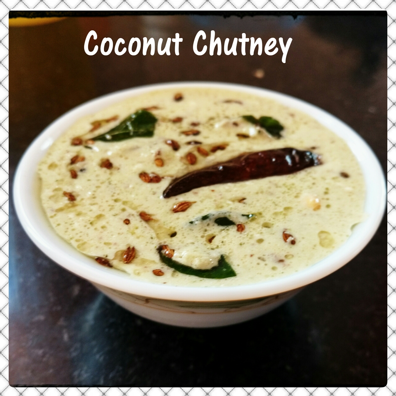 Chinu's Kitchen Corner Coconut Chutney