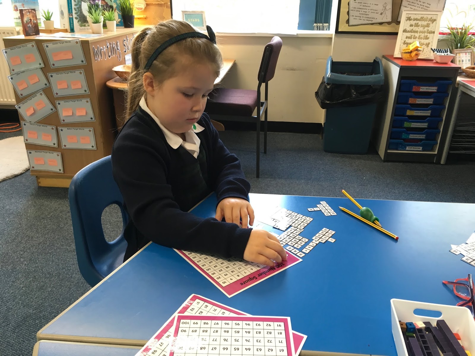 Year 2 100 Square Puzzles