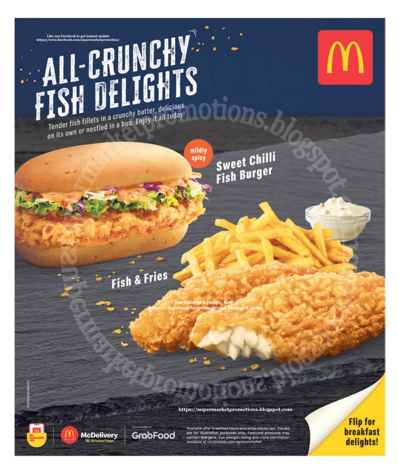 McDonald's Fish Delights 12 August 2020 Supermarket Promotions