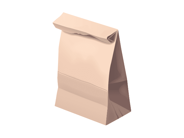 Download Domawe Net Yellow Paper Bag Free Vector Elements PSD Mockup Templates