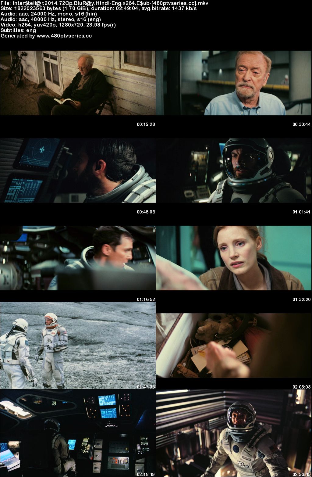 Interstellar (2014) Full Hindi Dual Audio Movie Download 480p 720p Bluray Free Watch Online Full Movie Download Worldfree4u 9xmovies