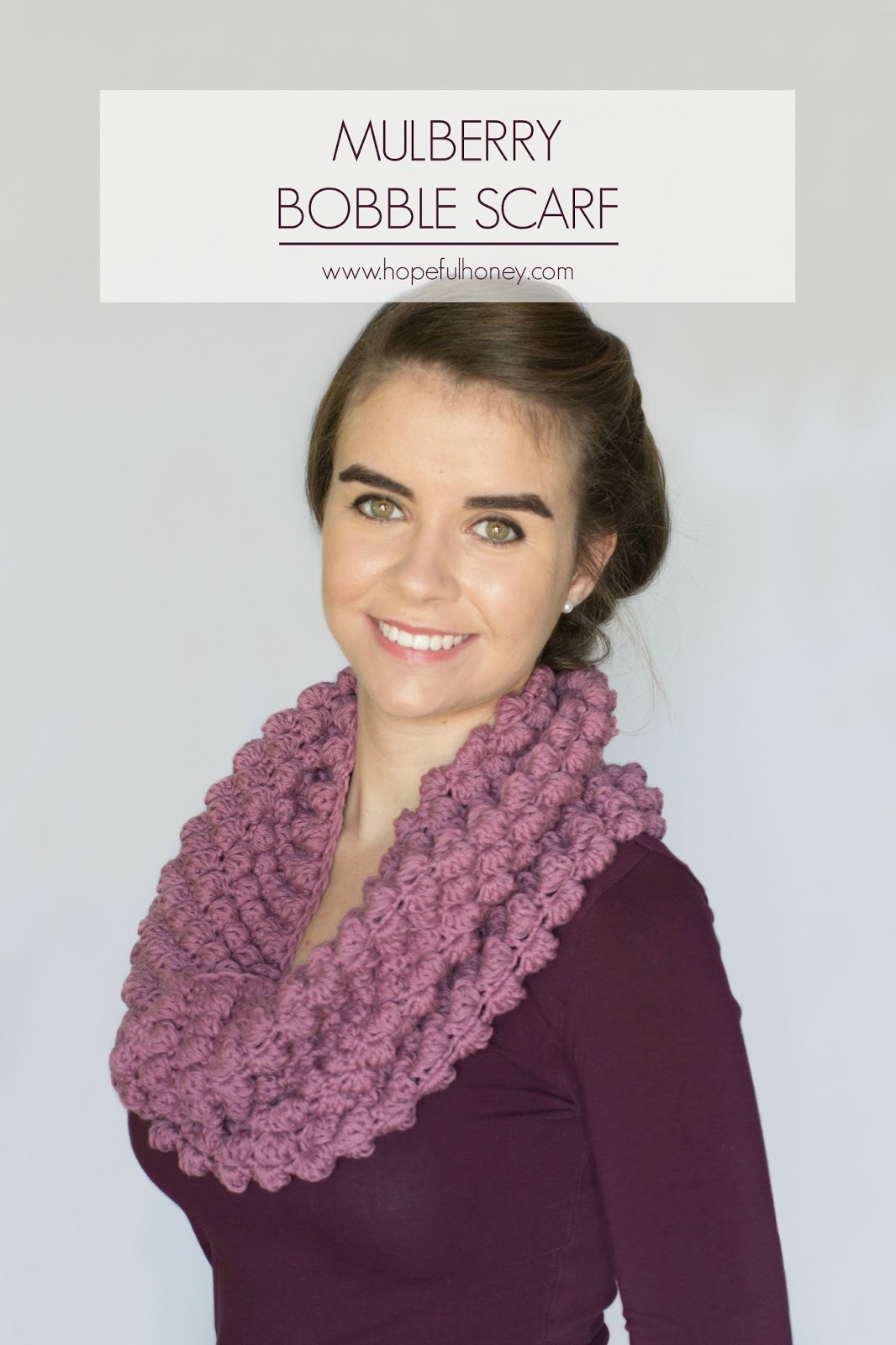 Hopeful Honey Craft, Crochet, Create: Mulberry Bobble ...