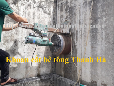 Khoan cắt bê tông tại huyện Tân Phú Đông