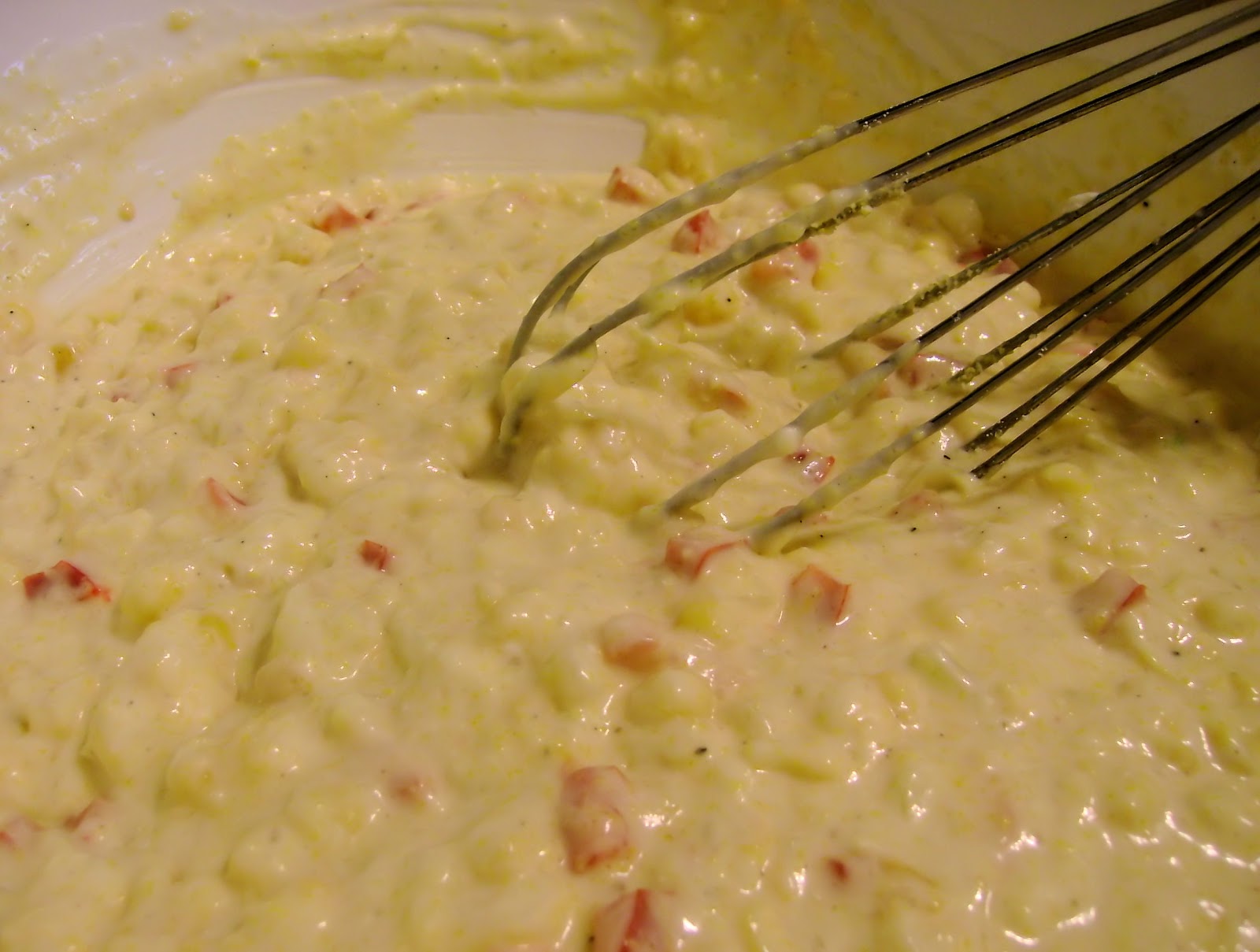 Becky Cooks Lightly Light Corn Fritter Casserole