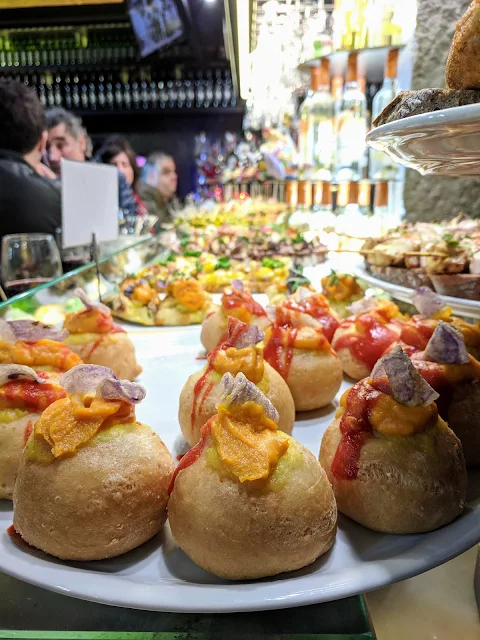 Bilbao Food: Tapas bars on Plaza Nueva in Casco Vieja