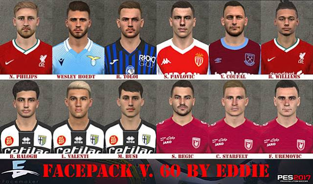 Pes 2017 Facepack 2021 V 60