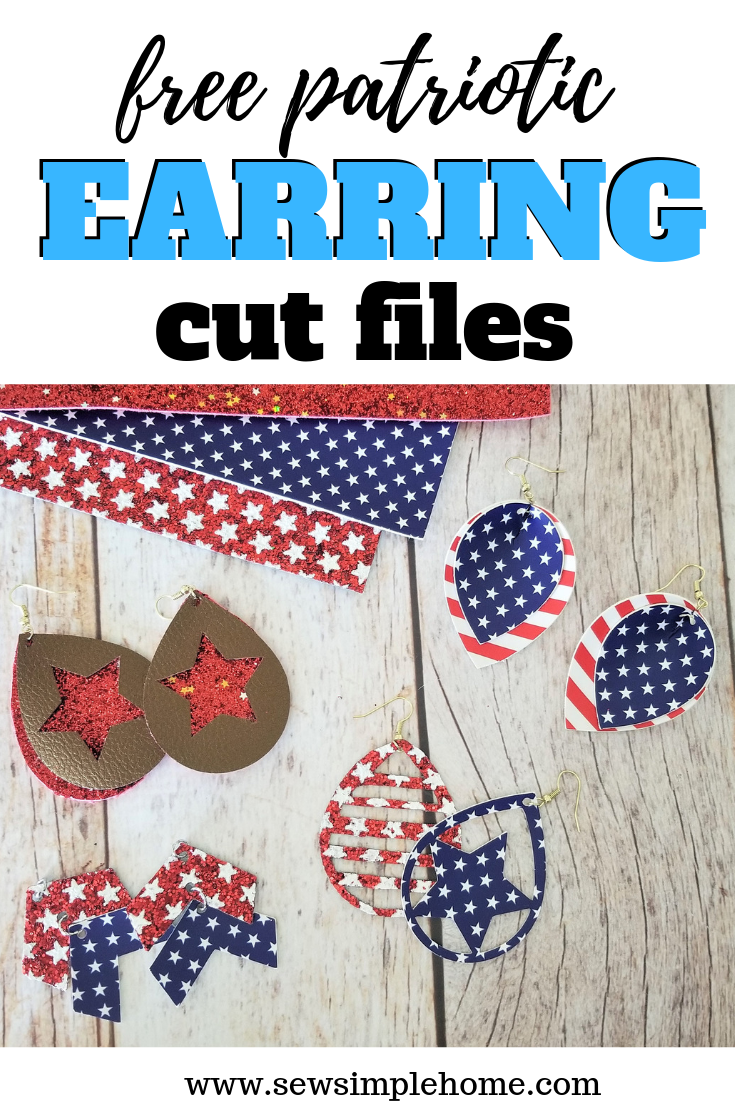 Download Spectacular And Free Patriotic Earring Cut Files Sew Simple Home Yellowimages Mockups