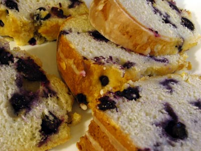 Sour Cream Blueberry Cake