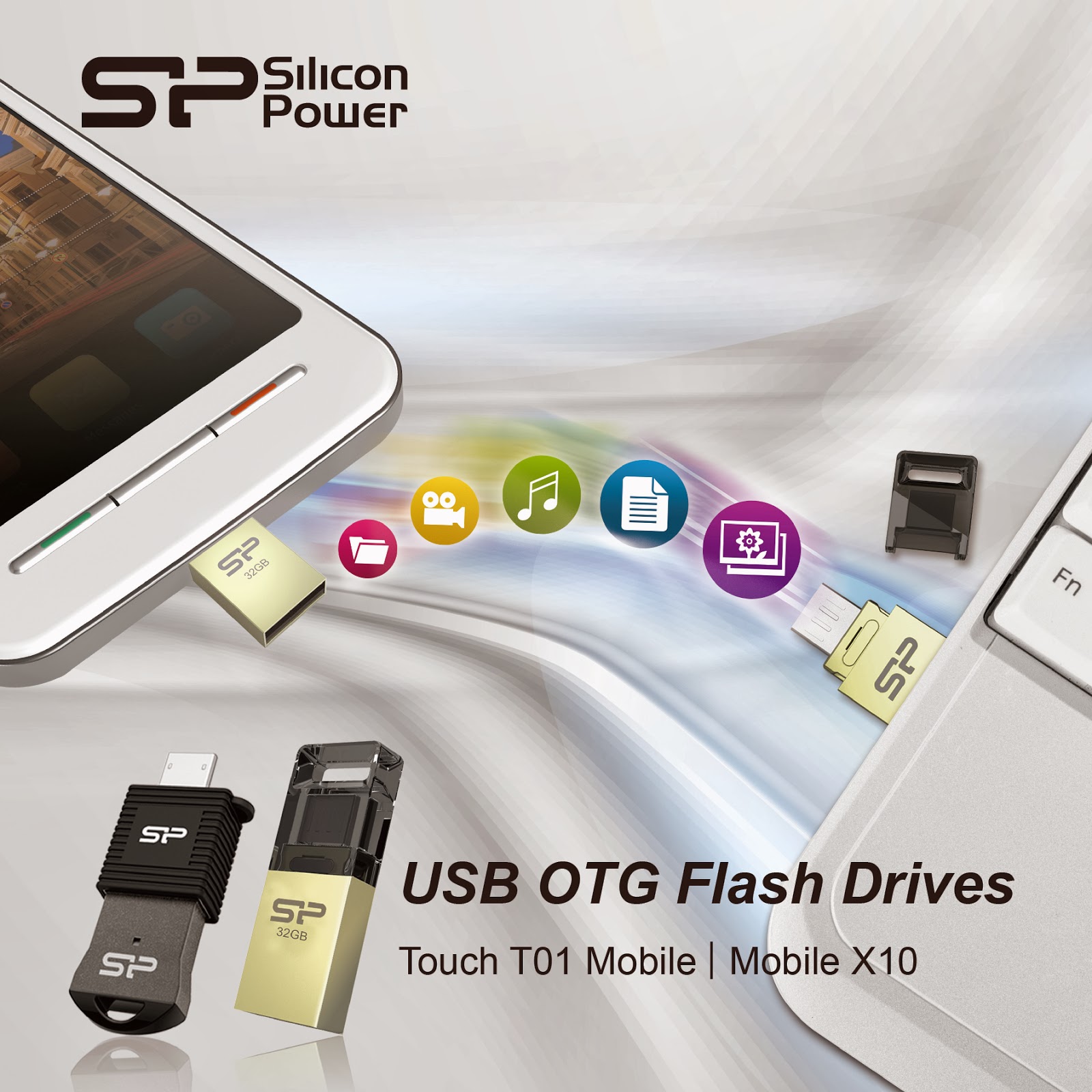 Silicon Power Unveil the USB OTG whole new storage line Malaysia Tech
