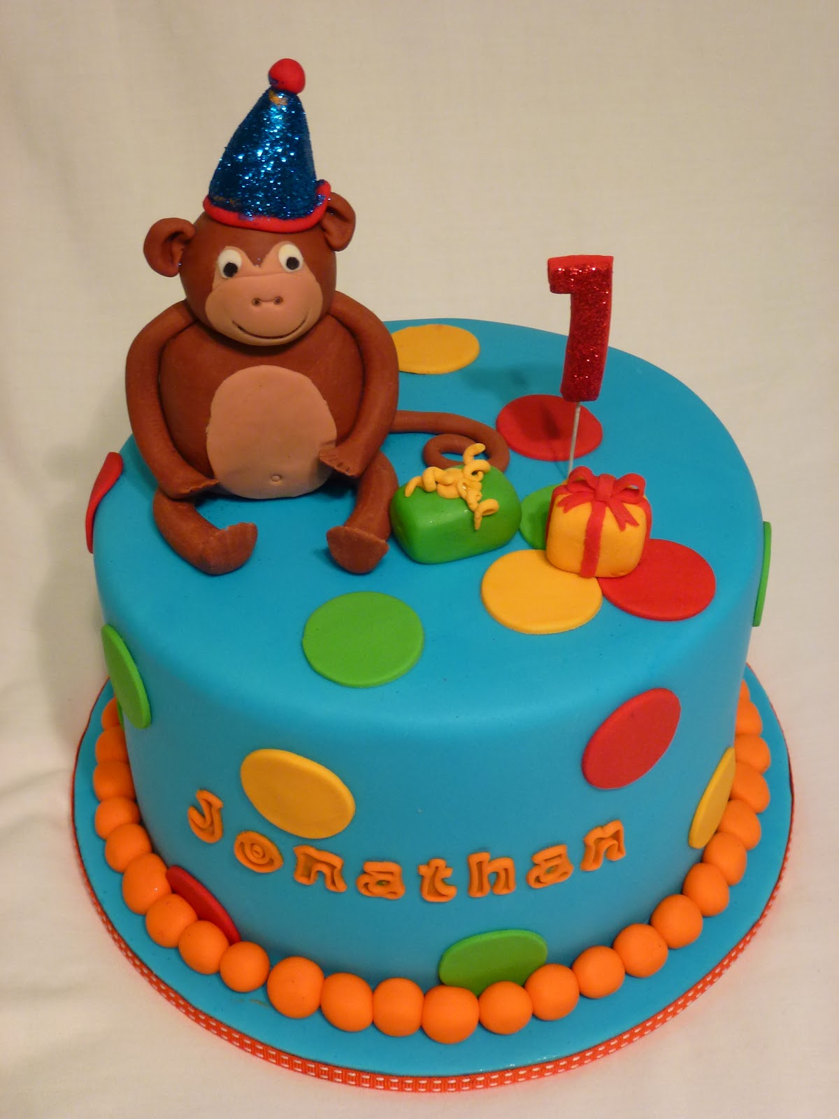 Cakes and Other Delights: Happy 1st Birthday Jonathan!