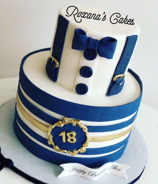 Baking with Roxana's Cakes: Louis Vuitton Birthday Cake