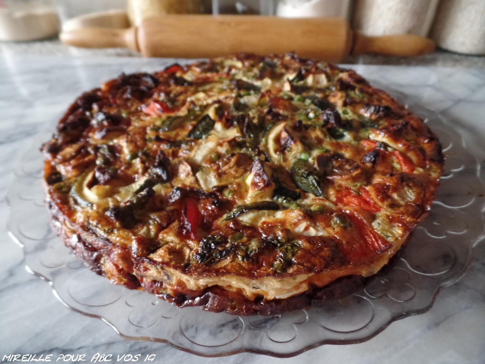 A B C Vos Ig Tarte Aux Legumes Sans Pate Aucune Ig Bas