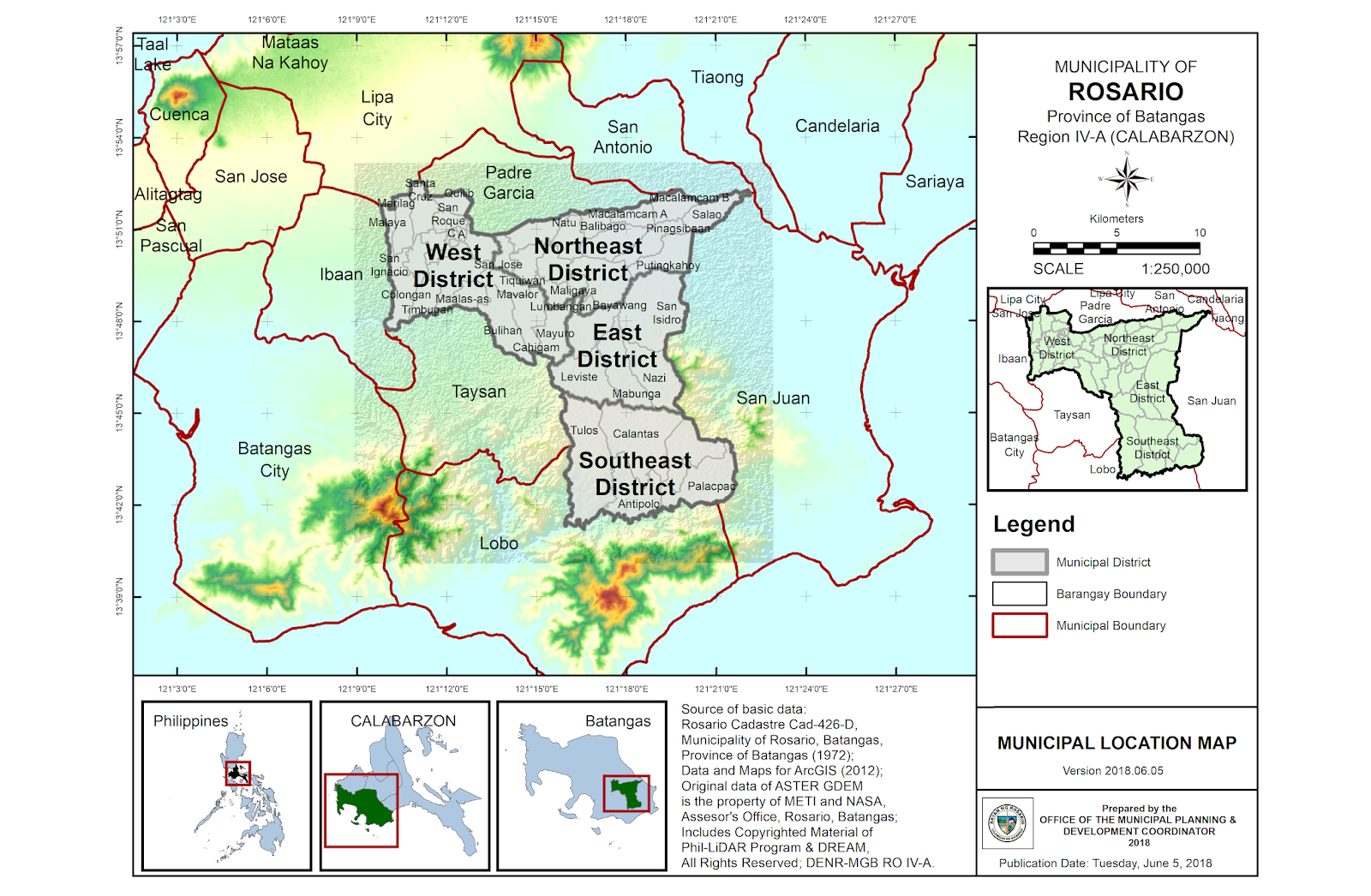 to Municipality of Rosario Batangas website Municipal Profile