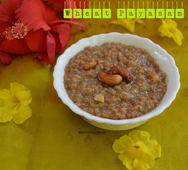 Broken Wheat Payasam