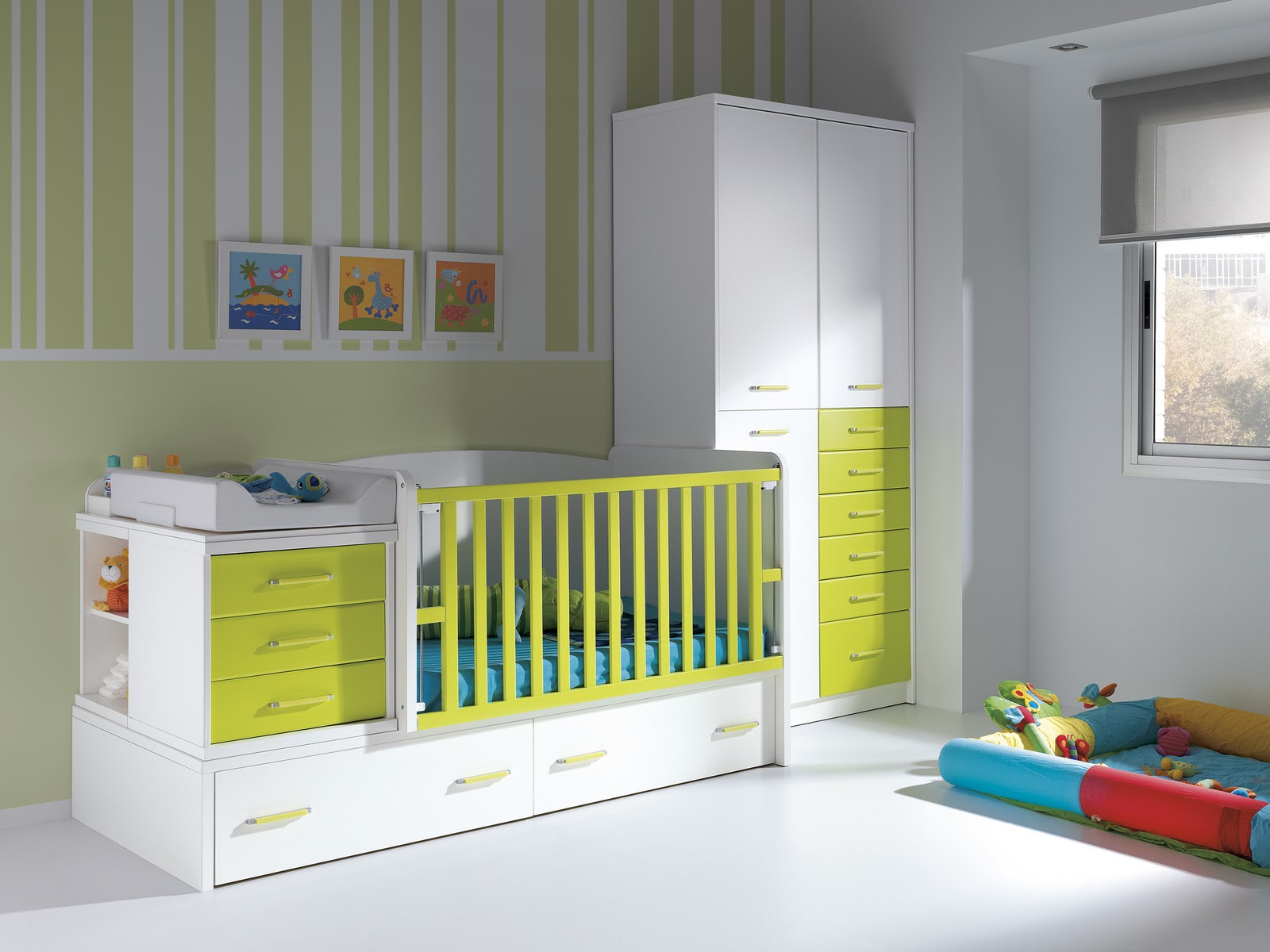 Consejos decoración hogar: Habitación infantil, ¿cuna convertible?