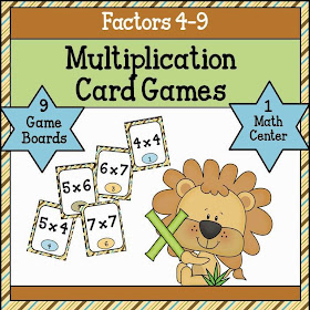 Teacher's Take-Out: Multiplication Games