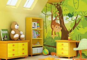 DORMITORIOS CON ESTILO: DECORACIÓN ESTILO SAFARI EN DORMITORIO DEL BEBÉ