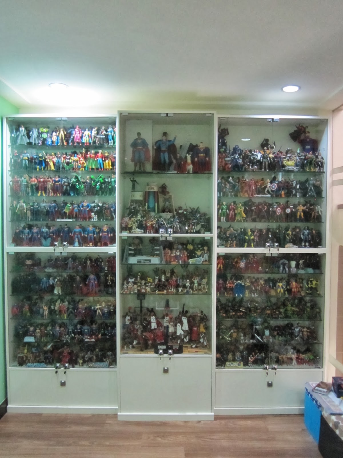 Action Figure Planet: A look at my Toy Collection Display Cabinet