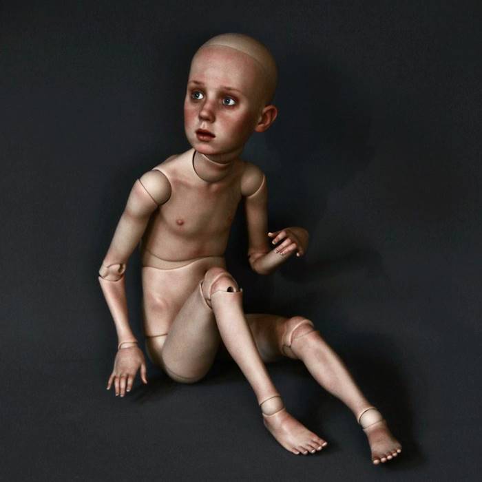 Russian Artist and Sculptor Mikhail Zaikov Realistic Doll