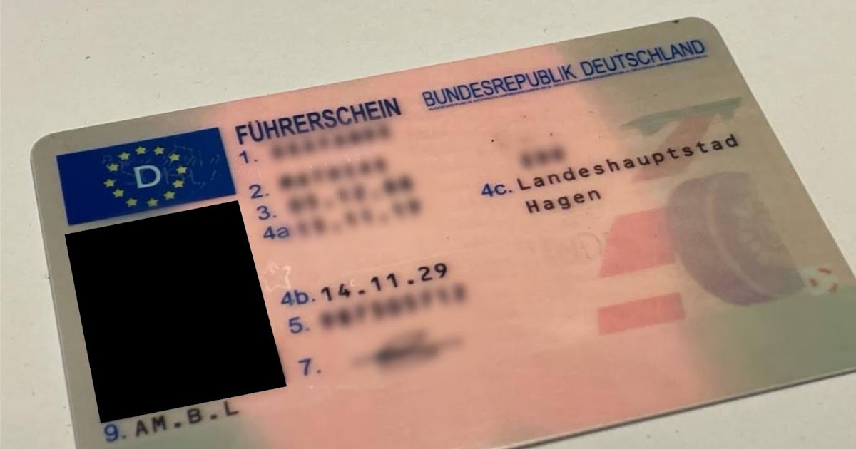 Führerschein Freiwillig Abgeben Belohnung Nrw nrw-aktuell.tv: Ausgestellt 2029 in der "Landeshauptstad Hagen