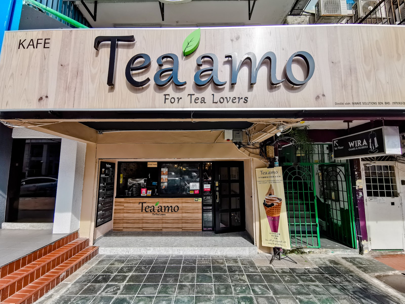 TeaAmo Malaysia 1st Taufa Brown Sugar Bubble Tea Jia Shin Lee