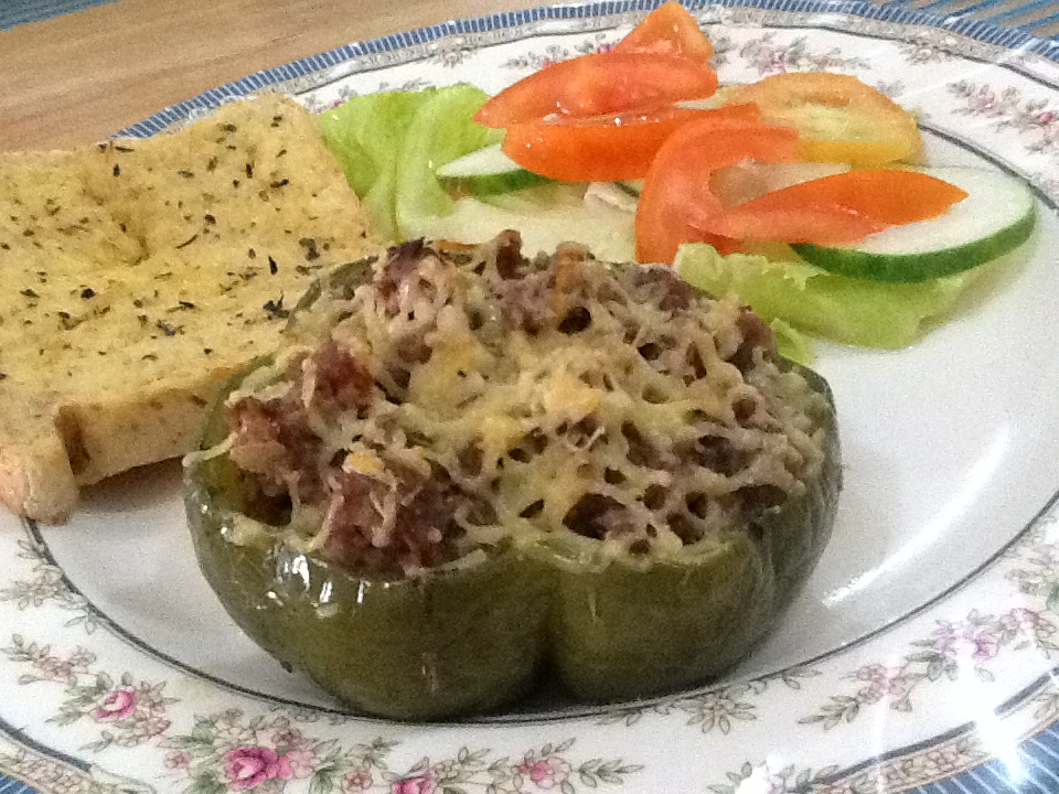 Adobong Kutchara Toaster Series STUFFED BELL PEPPER