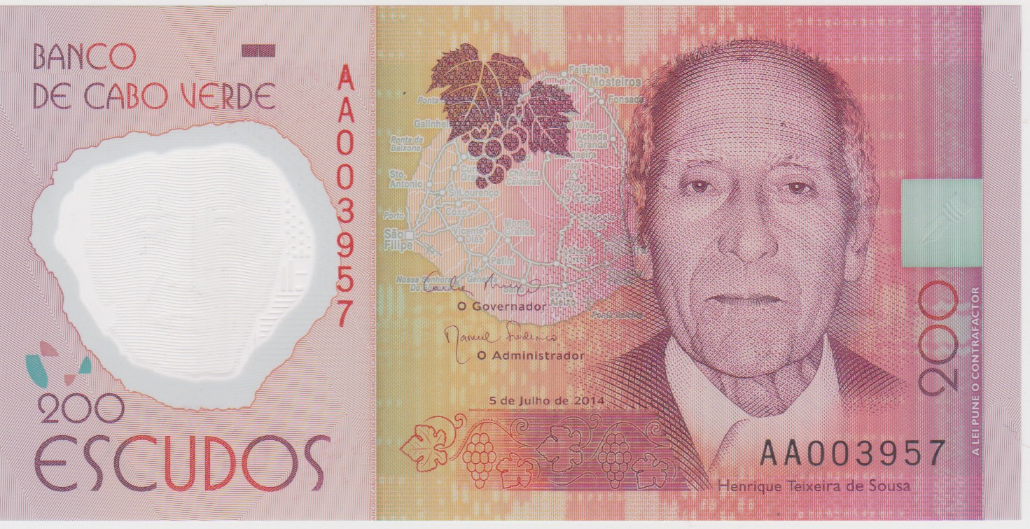 Notas de Portugal e Estrangeiro World Paper Money and Banknotes Cabo