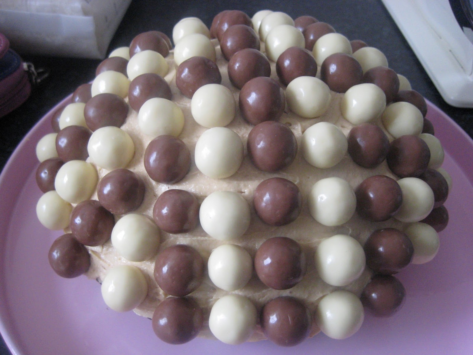 Let them eat (gluten free, lactose free) cake! Malteser cake