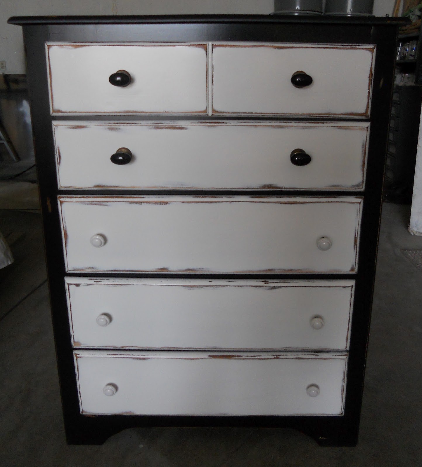 {createinspire} Black and White Dresser