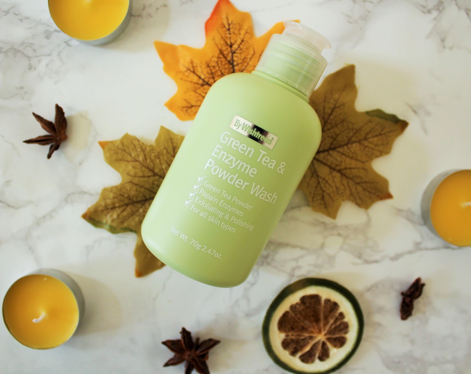 Wishtrend Green Tea & Enzyme Powder Wash Review Kate Louise Blogs