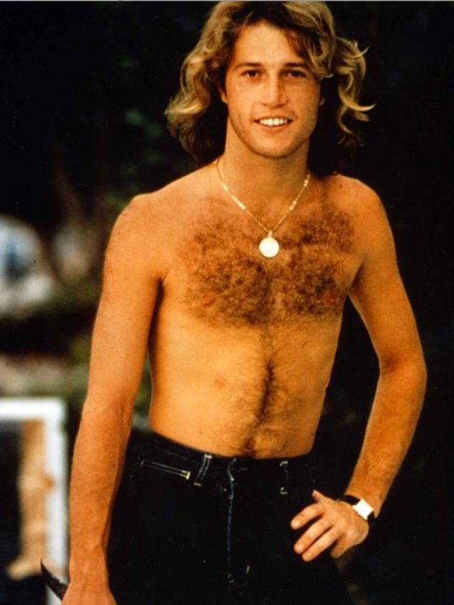 44 Amazing Color Photos of Andy Gibb in the 1970s and 1980s Vintage Everyday
