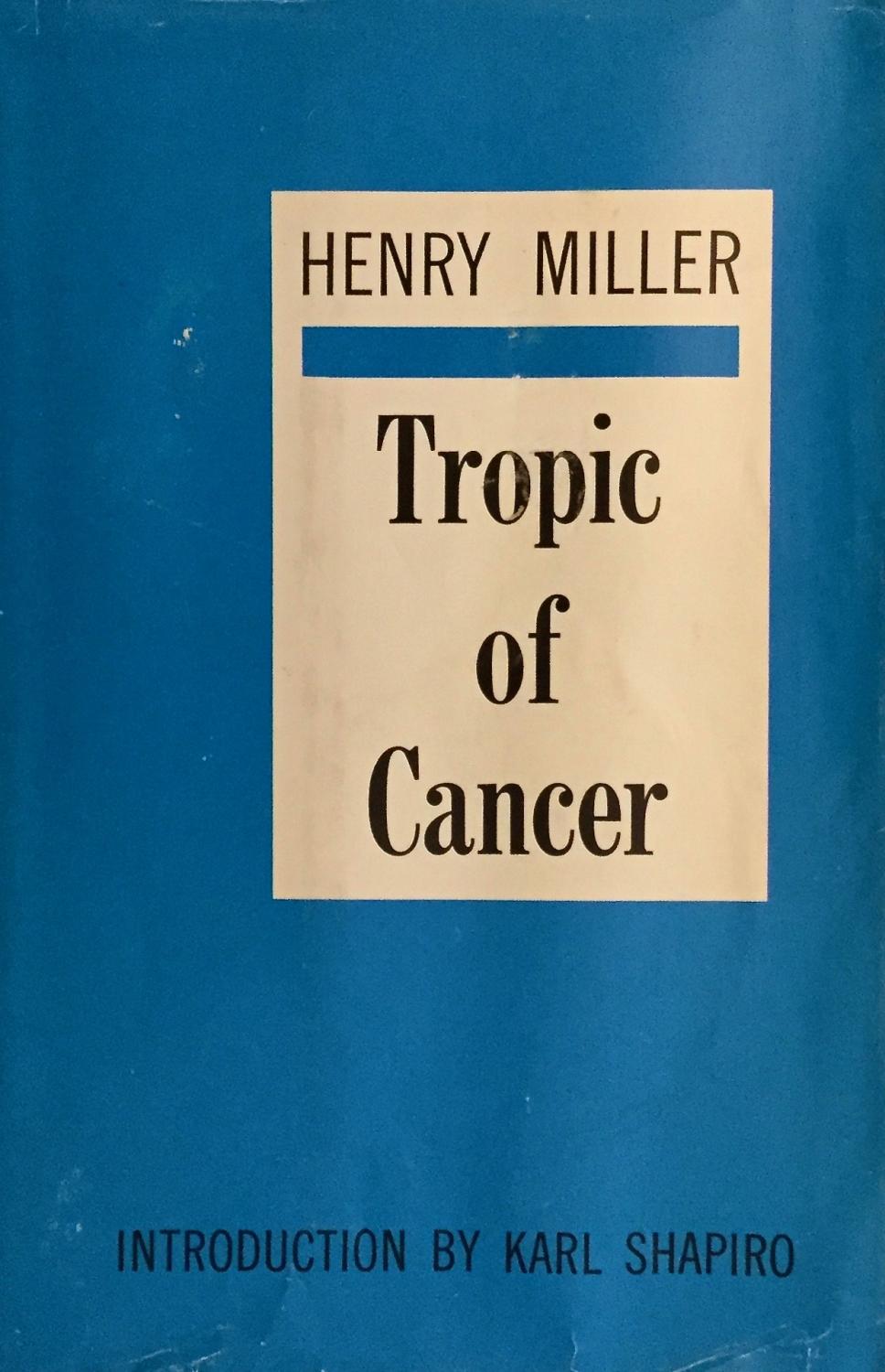 DRAGON Covers / Henry Miller / Tropic of Cancer