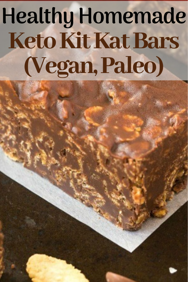 Keto Recipes Healthy Homemade Keto Kit Kat Bars (Vegan, Paleo) 