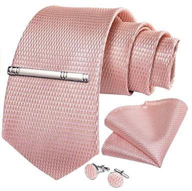 silk tie and pocket square cufflinks