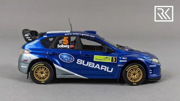 1:43 STI Collection Subaru Impreza S14 WRC'08, Rally Acropolis, Petter Solberg / Phil Mills